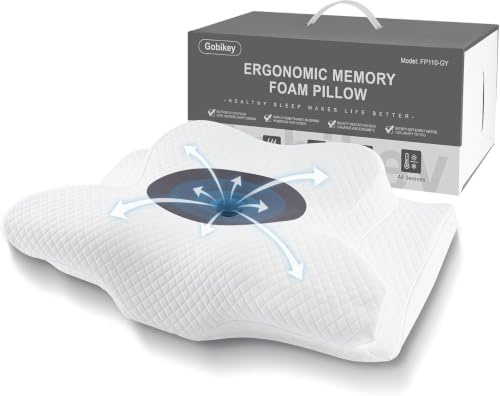 Almohada Cervicales y Cuello, Almohada Cervical de Espuma Viscoelastica