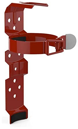 Amerex 818 Vehicle & Marine 4.5 in. Diameter Fire Extinguisher Bracket - Red