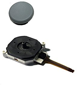Analog Controller Joystick Plus Stick Cap for 3DS XL/LL Parts (Not Fit 3DS)