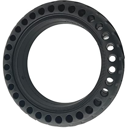ehua® Pneu Plein pour Xiaomi Trottinette M365/Pro/Pro2/1S/Essential/3, Roue Alveolée Dure Anti Crevaison Anti dérapant Increvable Solide 8,5 Pouces Avant/Arrière
