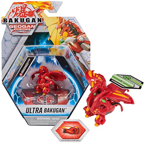 Bakugan Ultra, Dragonoid, 7,6 cm hoch Geogan Rising Sammelfigur und Sammelkarte