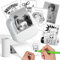 Mini Thermal Printer,Mini Portable Printer,Bluetooth Inkless Pocket Sticker Machine M02L Compatible with iphone and Android for Diaries, Lists, Memos, QR Codes, Notes,3 Rolls