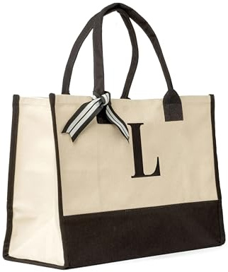 Baumwolltasche Damen XL 43x29x17 cm – Shopper 400 g/m² mit Bodenfalte