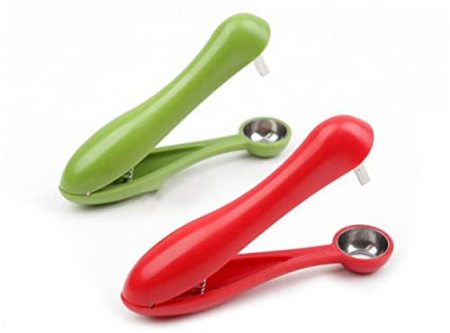 FUNOMOCYA Dénoyauteur De Cerises Et D'olives Vide-Cerises Ergonomique Couleur Aléatoire Facile à Nettoyer Cuisine Outil De Préparation De Salades