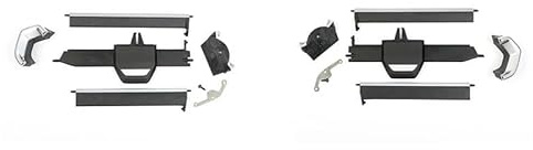 PTATT Autoteil 64119459488 Für BMW 2 3 4 Z4 X3 X4 Serie F40 F44 G20 G26 G01 G02 Zentrale AC Klimaanlage Vent Grill Outlet Clip Reparatur Kit (Color : Left and Right)