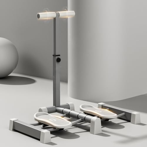 ToeWoe Ski-Übungsgerät Klappbar Bein-Fitnessgeräte Beckenbodentrainer für die Postpartale Rehabilitation Höhenverstellbar für Po-, Bein- und Arm-Training