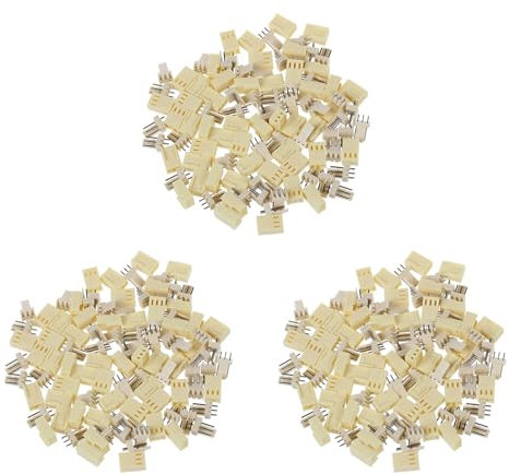 Citywalk 150Stueck KF2510-3P 2,54 mm PCB Header-3Pin Anschluss Crimp Terminal Housing