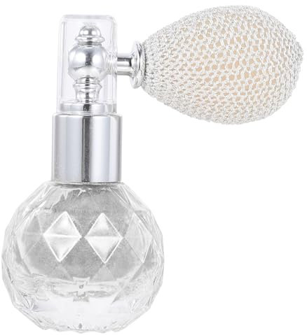 DONFAMDS 1 Pezzo glitter per il corpo spray glitterato spray brillante trucco illuminante spruzzatore flacone glitterato evidenziatore illuminante per il corpo polvere Silver