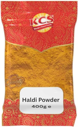 KCS Haldi (Turmeric) Powder 400gm – 100% Pure & Natural | Premium Quality, Vibrant Color & Rich Aroma | No Additives | Perfect for Curries, Health Drinks, and Home Remedies