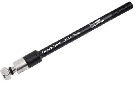 Adattatore per asse passante per rimorchio per bici, P1 0, 160178 mm, in alluminio lavorato a CNC per una maggiore durata e stabilità