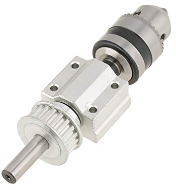 Fafeicy Mandrino Alto Non Alimentato per Trapano a Colonna Fai da Te da Tavolo 7000 Giri/min 0,005 Mm Mandrino in Metallo di Precisione 1,5-10 Mm