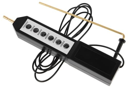 LIGHTAOTAO Medidor Agrícolas y de Pp, Fácil de Cobre Carcasa Sonda Voltaje Portátil de Leer, Seguro y Estable para Cercas Eléctricas para Granjas y Ranchos