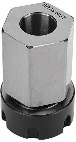 Collet Block Carbon Steel Hex Chuck Collet Holder Lathe Engraving Machine Accessories(ER25)