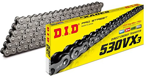 Cadena DID X-Ring 530VX3/106 con cierre de remache ZJ (5/8 x 3/8 x 10,16)