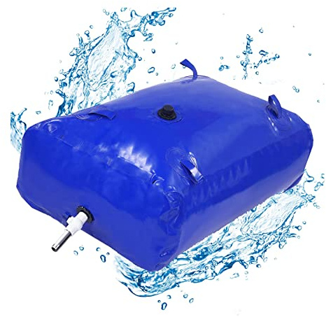 SHUITUKOUU Serbatoio di stoccaggio dell'Acqua Pieghevole Borsa for Acqua piovana Portatile for Resistenza alla siccità Protezione antincendio Irrigazione agricola (Size : 2 * 1 * 1m/2000L/528gallon)