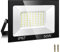 Faretto LED da Esterno 50W, 72 Perle Faro LED da Esterno 5000LM 7000K Super Luminoso Bianco Freddo Luce di Sicurezza , IP67 Impermeabile Faretti LED per Giardino, Cortile, Terrazza, Patio, Garage