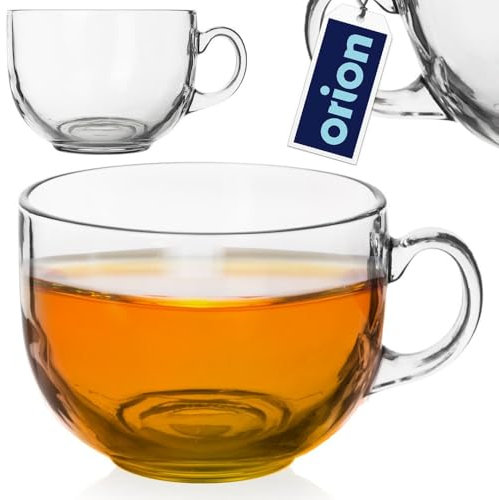 Kaffee-und Teeglas Kaffeeglas Teeglas Kaffeetasse Teetasse XXL-Tasse Trinkglas 650 ml