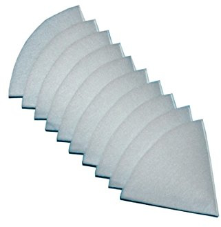 20 baselines alternativ Kegelfilter DN 125, G4 für Abluft Tellerventile, Zehnder, Pluggit, Stiebel, Helios, Wolf 150 mm lang