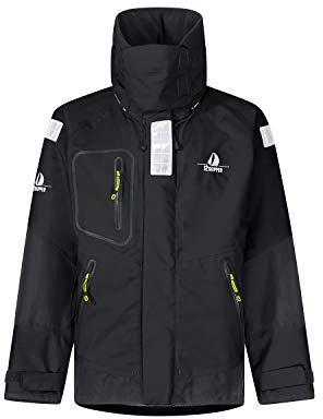 12skipper Magellan Offshore Segeljacke Herren/Damen schwarz, Größe S