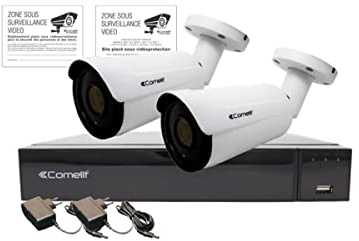 Comelit - Videoüberwachungs-Set mit 2 Kameras AHD 4K