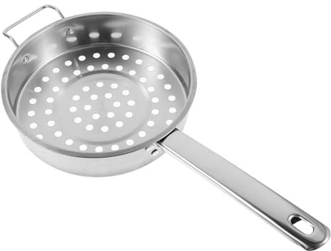 VINTORKY Colapasta Inossidabile Scolapasta Per Pasta Antiscottatura Utensile Per Drenaggio e Facile Utilizzo