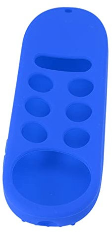Manchon de Télécommande, Housse de Protection pour Télécommande, étui en Silicone pour Chromecast avec Télécommande TV Noir (Blue)