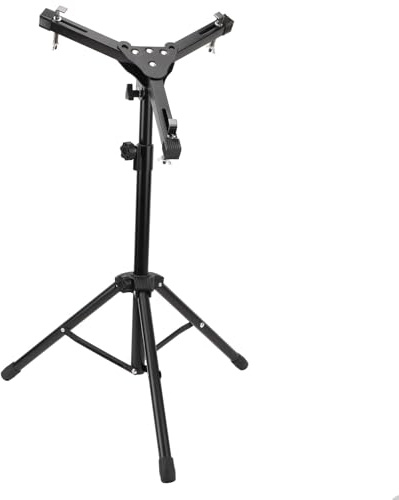 Snare-Drum-Ständer, Verstellbarer Übungs-Drum-Ständer, Passend für 11 Bis 12 Zoll Große Snare-Drum, Dummy-Drum, Verstrebte Stativkonstruktion für Schlagzeug-Anfänger, Leicht