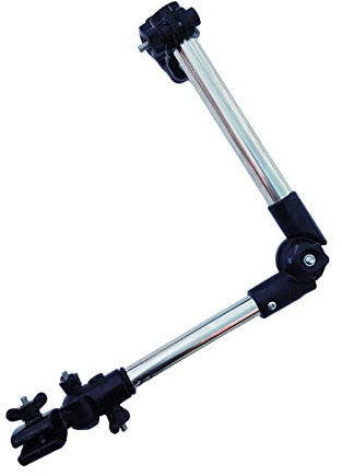 Adoorniequea Bike Bicycle Wheelchair Umbrella Holder Mount Stand Folding Black