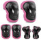 ValueTalks Knieschoner Kinder Schoner Inliner Kinder 6er Set Kinder Schützer Ellenbogenschoner für Inliner Skates Scooter Fahrrad Rollschuhe