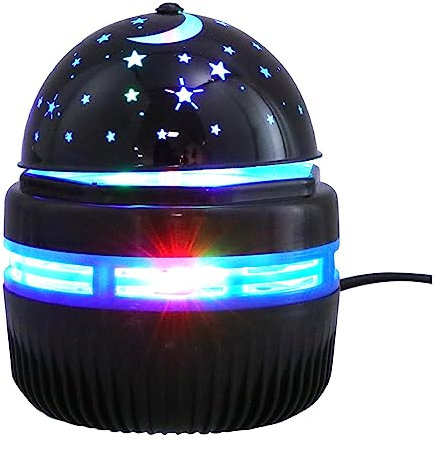 KITANDOVE 1set Romantic USB Night Light Projector Mini Atmosphere for Cars Parties and Bedrooms Energy-Saving Changing Decorative Light for Boys and Girls and Adults