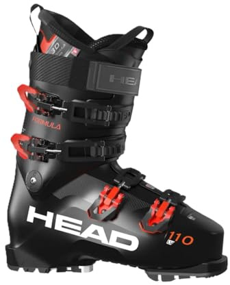 HEAD - Skischuhe Formula 110 LV Gw Black-Red Herren – Größe 43,5 – Schwarz