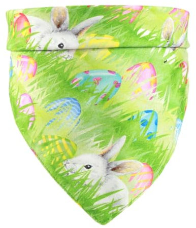 XAGMODSHN Halstuch für Hunde, Ostern, Festival, Party, Haustier-Halstuch, Halsband, bedruckt, Haustier, Katze, Halstücher