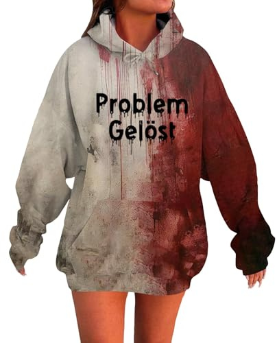 Qixiu Pullover Damen, Jacke Damen schwarz, Hoodie Herren Oversize, Halloween Costume, Oversize Pullover, Halloween Kleid, schwarzer Hoodie, Hoodies, Sweatjacke Teenager mädchen, pulloverdecken Frauen