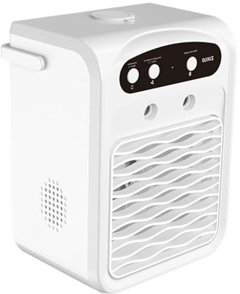 YUGSHNKFC Éventail De Refroidissement La Climatisation Portable avec Une Lumière LED À 3 Vitesses pour Le Climatiseur À Vitesse Intérieure Chambre Extérieure