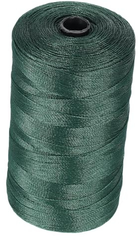 ANDRESLAD Corde Nylon Tressée Multi-Usage Brins Résistante pour Filet de Liage et Réparation Ficelle Solide pour Crabe Filet et Bricolage