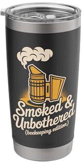 Smoked & Unbothered Beekeeping Edition Apparel Stainless Steel Insulated Tumbler
