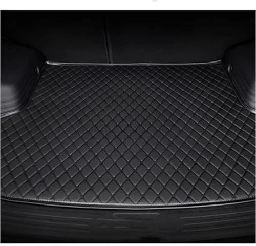 Kofferraumwanne Auto Kofferraummatte Für VW Für Golf Kombi Für 7 2013-2019 Cargo-Liner Teppich Innenausstattung Abdeckung Kofferraum Schutzmatten(Schwarz)