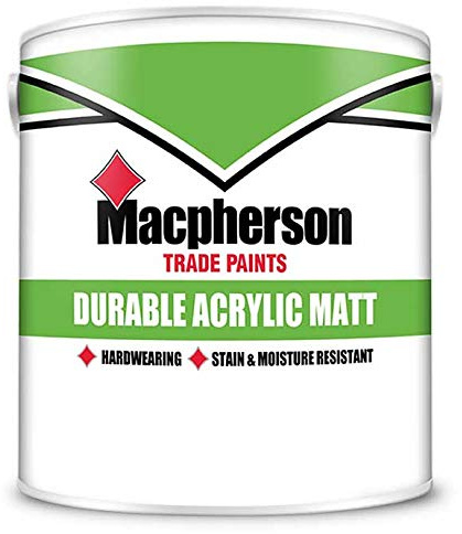 Macpherson Acrylic Durable Matt Brilliant White-2.5 L