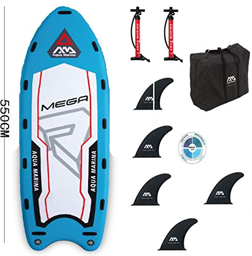 FACAI Aufblasbares Sup Paddle Board Stand Up Paddle Board Sup Paddle Board Paddle Board Geeignet Alle Fähigkeiten Ideal Anfänger,S