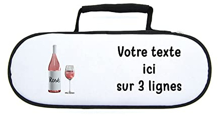 Mygoodprice Schutzhülle für Pétanque-Kugeln, Piktogramm, aus Glas und Flasche mit Text