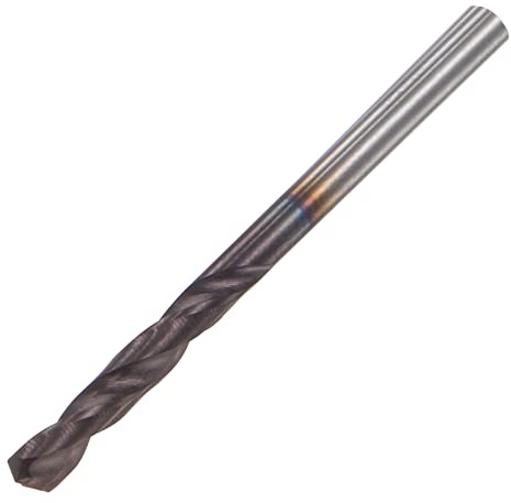 sourcing map 2,5mm DIN K45 Carbure de tungstène Revêtement AlTiSin Foret | pour acier inoxydable
