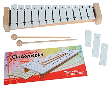 Sopran-Glockenspiel inkl. 3 Halbtöne Sopranmetallophon | Wiemann Lehrmittel