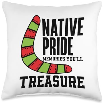 Boomerang Graphic Boomerang Player Boomerang Thrower Sports Throw Pillow