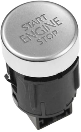 AUTOXBERT Car Engine Start Stop Push Button Switch Round 5N0959839 for VW Golf Tiguan 2008-2018 Sharan 2011-2021 Seat Alhambra Auto Replacement Parts