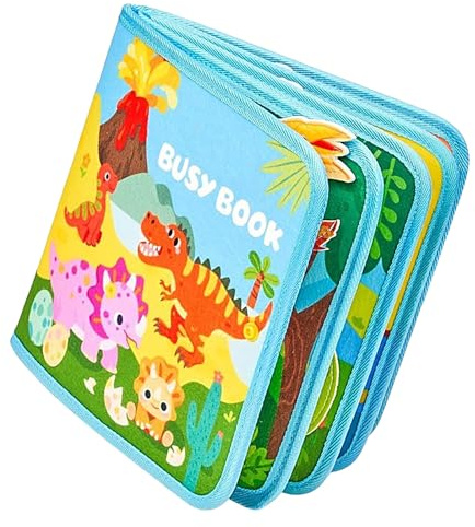 Jouet occupé pour - Pages d'activité sensorielle Pratique, Livre d'apprentissage interactif pour Tout-Petits | Jouet éducatif Calme pour Voyages et promenades en Voiture, Constructeur