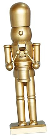 Ciieeo Casse-Noisette De Noël Bois Décoration De Table pour Bureau Statuette Réaliste Vêtue comme Soldat Ornement Festive