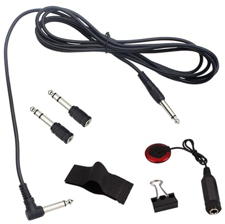 Passive Gitarren-Tonabnehmer, stabiler Mikrofon-Tonabnehmer, Wandler, selbstklebend, Piezo-Tonabnehmer für Violine, Ukulele, Banjo, Gitarre, Piezoverstärker, Wandler