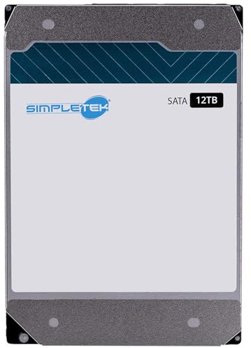 SIMPLETEK - Disco duro interno 6TB 3,5 - SATA III 5400rpm - 256MB | Disco duro HDD ideal para NAS, servidor y almacenamiento de datos