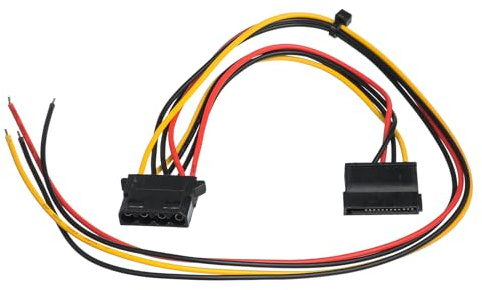 Akyga Cable de servicio para PC PSU AK-SC-23 Molex (F)/Sata (F) 40/15 cm