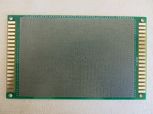 1Stk Pitch 1.27mm 9x15cm doppelseitig RM1.27 Lochabstand Lochrasterplatine Punktraster Fibreglass FR4 Leiterplatte Experiment Matrix Hartpapier